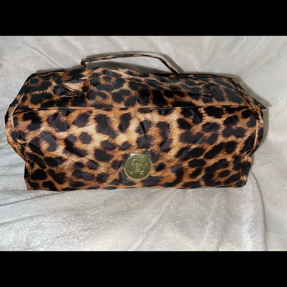 Joy Mangano Large BBC Leopard Beauty Case - Picture 2 of 8